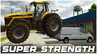 Farming Simulator 25 How to Enable Super Strength CheatsCommands Tutorial [upl. by Ia376]