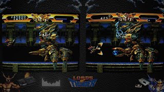 Lords of Thunder  Real consoles comparison Sega CD SGCD2 VS PC Engine CDROM²  No Emulator [upl. by Eleonora]