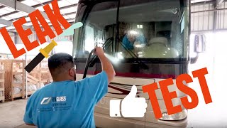 RV Windshield DIY LEAK TEST [upl. by Tallou]