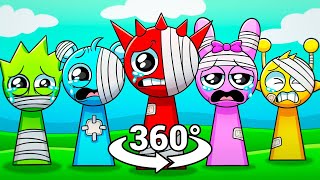 SPRUNKI but THEY SURVIVED Incredibox Sprunki Animation 360° VR [upl. by Indys]