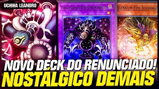 NOVO DECK DO RENUNCIADO CHUPA TUDO E TODOS  YUGiOh Duel Links [upl. by Ahsinev233]