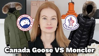 Canada Goose VS Moncler 🧥  Pricing Sizing Versatility Level of Warmth Pros amp Cons [upl. by Naylor]