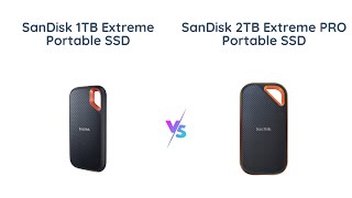 SanDisk 1TB vs 2TB Extreme Portable SSD Comparison [upl. by Acinad]