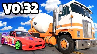 The NEW BeamNG Drive 032 Update is AMAZING [upl. by Rosinski]