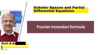 Fourier inversion formula [upl. by Rollecnahc]