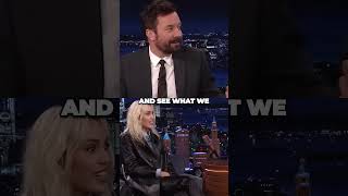 Miley Cyrus invited Jimmy Fallon to celebrate New Year in Miami shortsvideo [upl. by Nohtiek]