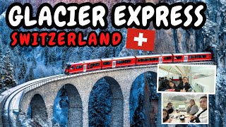 GLACIER EXPRESS FULL EXPERIENCE  Brig to Chur  SWITZERLAND TRAVEL [upl. by Bruell153]