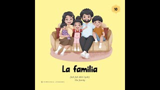 quotLa familiaquot  European Spanish Read Aloud with Homeschool Languages [upl. by Nnylirak]