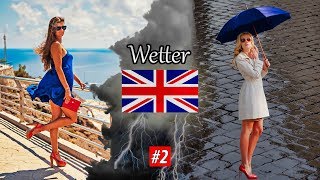 Englisch lernen für Anfänger  Wetter und Klima Teil 2  DeutschEnglisch Vokabeln A1A2 🇬🇧 ✔️ [upl. by Attevroc790]