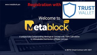 Registration with Metablock Pro [upl. by Tezil]