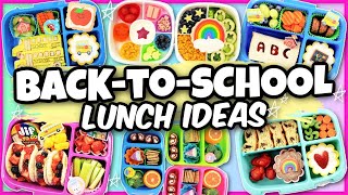 Ive never seen such a COLORFUL Bunch of Lunch Ideas  School Lunch MARATHON [upl. by Rori]