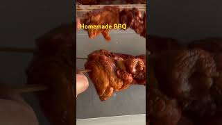 Homemade BBQ bbq homemade pork chickenrecipe [upl. by Eiro]