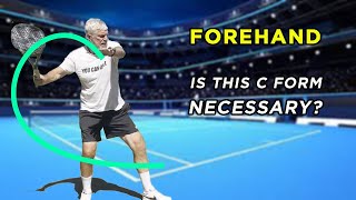 Forget the C Shape Focus on the Basics for a Powerful Forehand [upl. by Lilias]