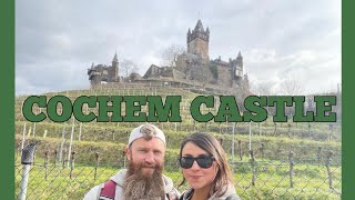 Riding along the Moselle River and Visiting Cochem Castle  Feb 2023 [upl. by Chiarra]