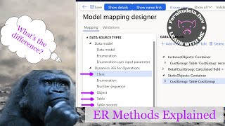 Use of Methods in D365FO Electronic Reporting Explained Table vs Table Records amp Class vs Object [upl. by Dnalor414]