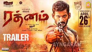 RathnamTamil  Official Trailer  ரத்னம்  Vishal Priya Bhavani Shankar  Hari  Devi Sri Prasad [upl. by Aindrea315]