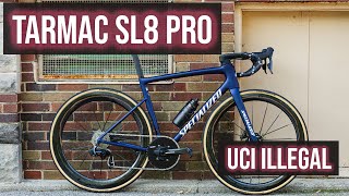 Tarmac SL8 Pro Review  The BEST Bike I Have EVER Ridden [upl. by Ayatnohs]