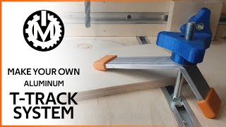 Make your own aluminum TTRACK SYSTEM  Easy DIY  MakeON [upl. by Ellierim903]