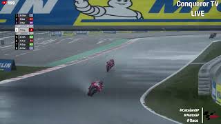 ❗Pecco Bagnaia Vs Jorge Martin❗Race MotoGP Catalunya SolidarityGP [upl. by Barrett]