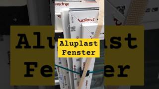 Aluplast Fenster kurz vor dem Einbau aluplast renovierung glas sanierung energiesparen [upl. by Naxor2]