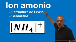 Ion amonio Estructura de Lewis y geometría [upl. by Corty944]