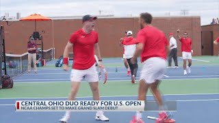 Central Ohio tennis duo ready for US Open debut [upl. by Poyssick]