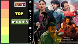 Top Movies in September Indian [upl. by Enaj]