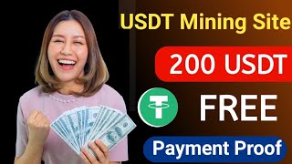 New Usdt Earning Site  USDT Mining Site 2024 Best Investment  Trx Usdt Earning Website 1085 [upl. by Sugna]