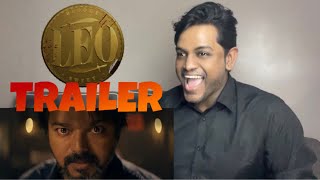 Leo Trailer Reaction  Filmy React  Indian Malaysian  Thalapathy Vijay  Anirudh [upl. by Sibie]