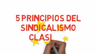 Sobre los principios del sindicalismo [upl. by Avery]