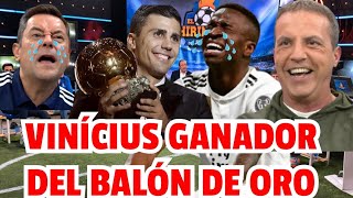 🤣🤣 CRISTÓBAL SORIA HACE RABIAR AL CHIRINGUITO CON EL RIDÍCULO DE VINÍCIUS EN EL BALÓN DE ORO 2024 [upl. by Maddocks]