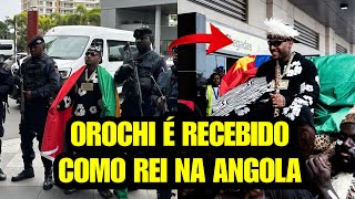 OLHA COMO FOI A CHEGADA DO OROCHI EM LUANDA NA ANGOLA  TRAP 24 HORAS [upl. by Ydaj]