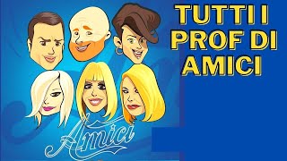 AMICI TUTTI I PROF DI CANTO E BALLO MARIA DE FILIPPI PROFESSIONISTI [upl. by Ahsinauj170]