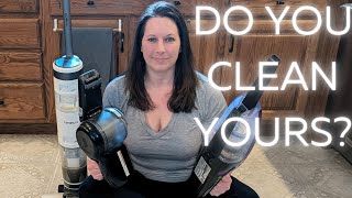 Deep cleaning my vacuums How to clean the Tineco Black amp Decker Pivot and Bissell handhelds [upl. by Swart]