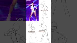 ✨Gesture Drawing Practice With Kpop 2✨ art drawing gesture [upl. by Yruoc257]