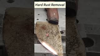 Hard Rust Removal lasercleaning cleaning [upl. by Elisabeth]