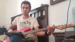 ramones  beat on the brat  bass cover [upl. by Merell]