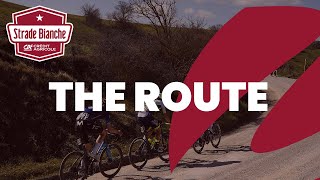 Strade Bianche Crédit Agricole 2023  The Route [upl. by Tufts]