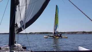 The Elbow Run  the Lake Diefenbaker WindRider experience [upl. by Malha]