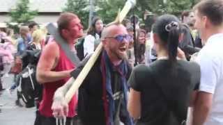 PRAGUE ZOMBIE WALK 2014 565 ZOMBIES TRAILER [upl. by Sardella]