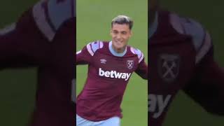 Gianluca Scamaccas First Premier League Goal For The Hammers  All The Angles shorts [upl. by Brainard]