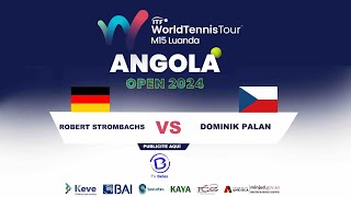 ROBERT STROMBACHS GER VS DOMINIK PALAN CZE ANGOLA OPEN M152024 FINAL [upl. by Scotney621]