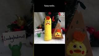 Find Cozy Foot Comfort with Cute Animal Pairs Fuzzy Socks linkinbio [upl. by Gui388]