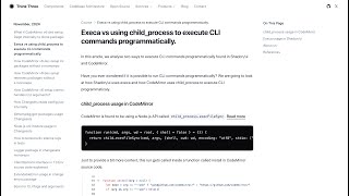 Execa vs using childprocess to execute CLI commands programmatically [upl. by Suiramad]