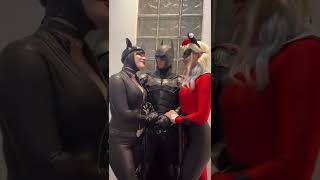 Go away harley…😥 harleyquinn thebatman catwomen cosplay fyp dccomics foryou lovestory love [upl. by Nnaer]