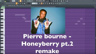 Pi’erre Bourne  Honeyberry pt2 FL Studios remake [upl. by Atiluap]