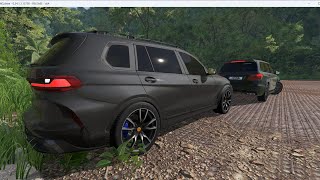 BMW X7 VS MERCEDES OFFROAD 🏞️ [upl. by Azilem]