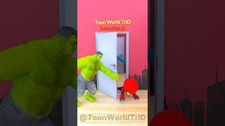 🚪 Hulk Closes the Door Too Fast and SpiderMan Takes a Tumble 😂 gta [upl. by Eniotna71]