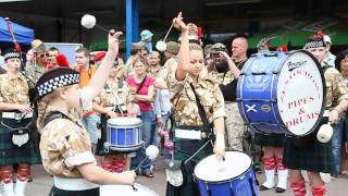 Scotland the brave  Częstochowa Pipes amp Drums [upl. by Nomyt720]