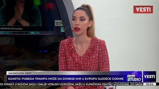 KANAL TV VESTI  Otvoreni studio  gost Tijana Sorgić  10112024 [upl. by Comstock402]